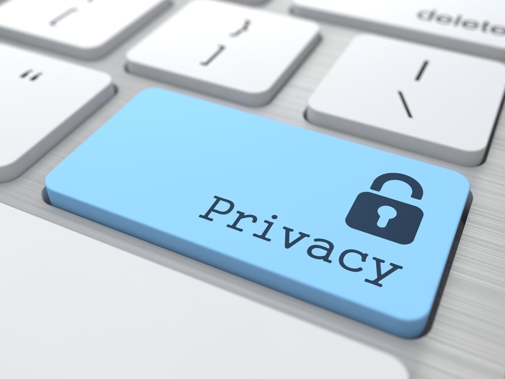 Privacy button on keyboard